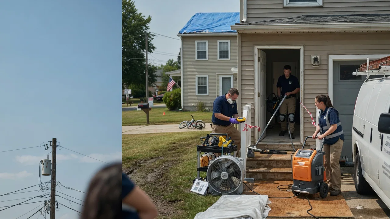 Water Damage Repair in Columbia, SD near me